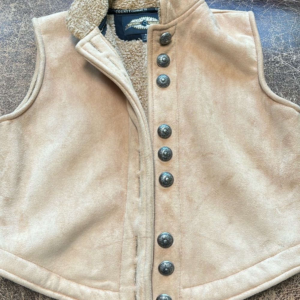 County Clothing Vest EUC